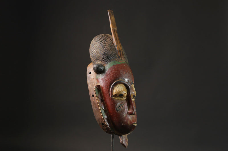 African Tribal Wood masks Baule Guro African Mask As Tribal Mask Handmade Masks for wall-9956