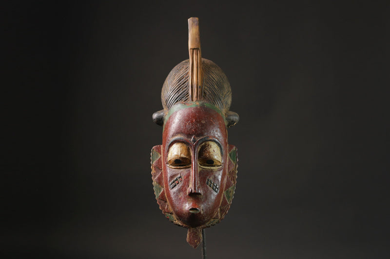 African Tribal Wood masks Baule Guro African Mask As Tribal Mask Handmade Masks for wall-9956