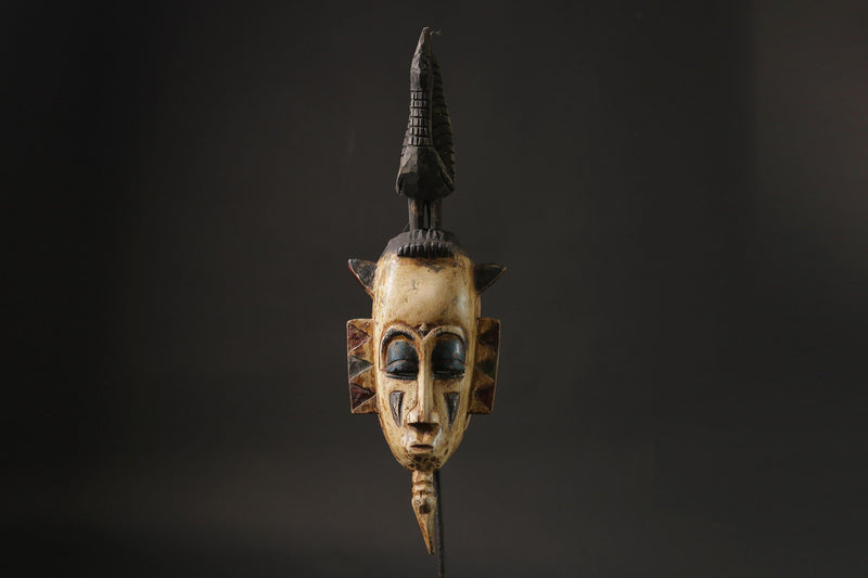 African masks Antique Baule Antique African Masks Wall Hanging Antiques Masks for wall-9955