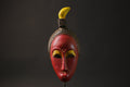 African wood mask antique Cote d'Ivoire specifically a Guro mask Wood guro Masks for wall-8655