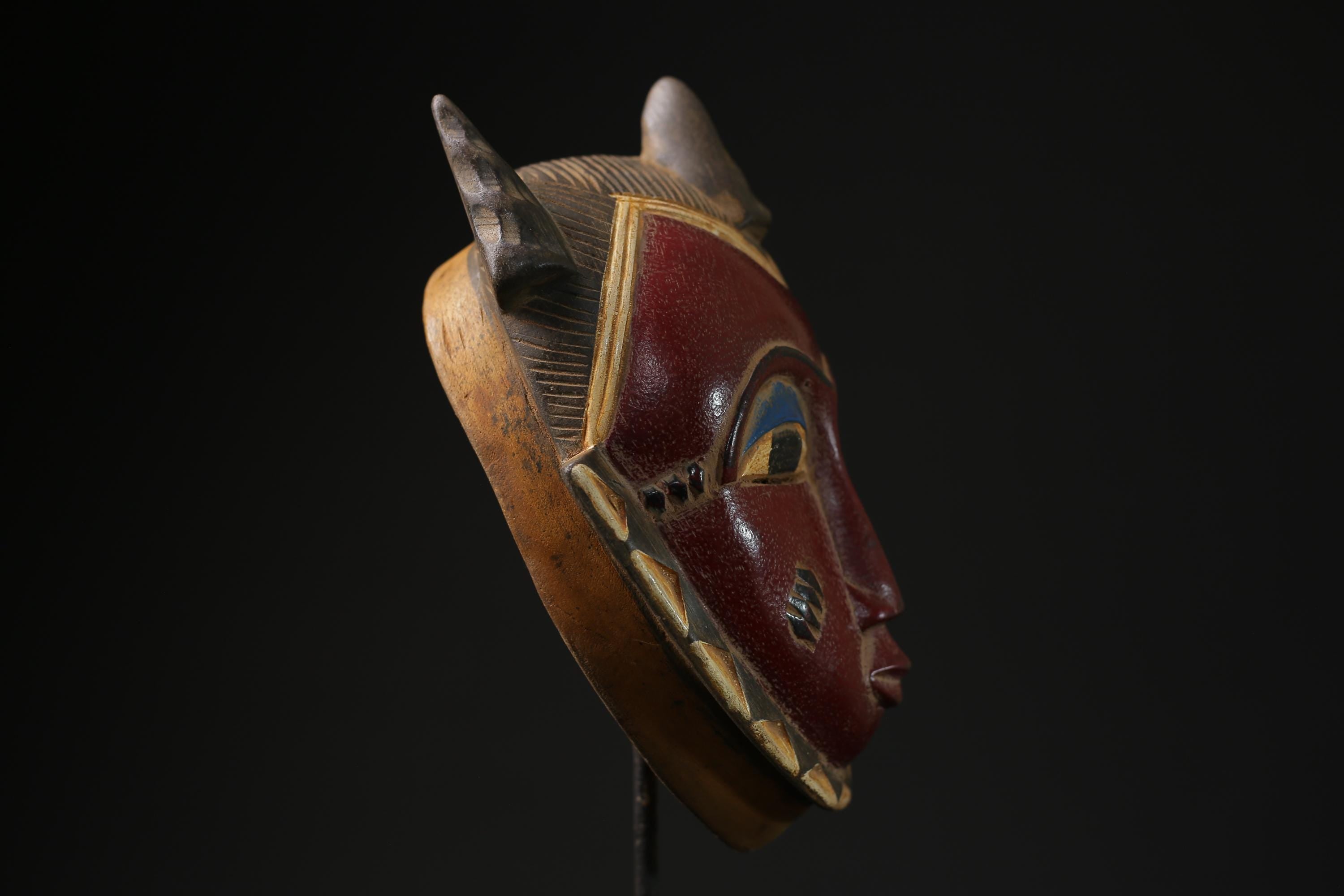 African Mask From The Guru Tribe Art Baule Mask Wall Tribal masks for wall-G2233