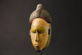 African wood mask antiques Mask Hand Carved Vintage Wall Hanging Guro mask -8662