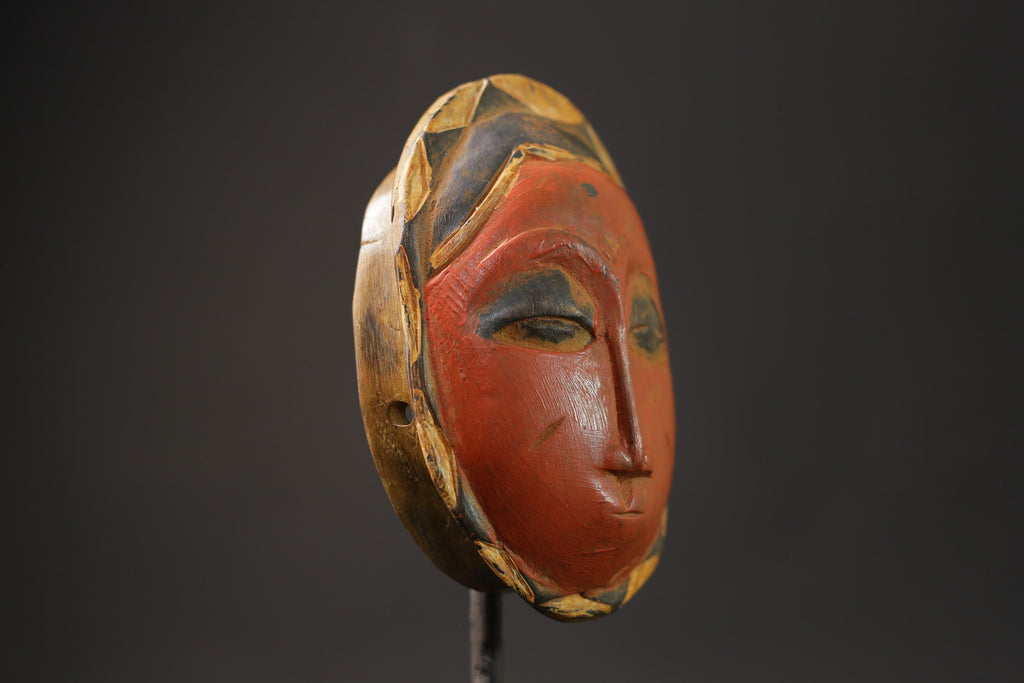African wood mask antiques Represent Spectacular Hand Wooden Guro Masks for wall-8661