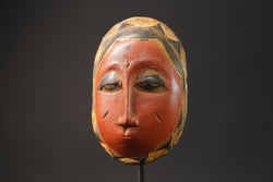 African wood mask antiques Represent Spectacular Hand Wooden Guro Masks for wall-8661