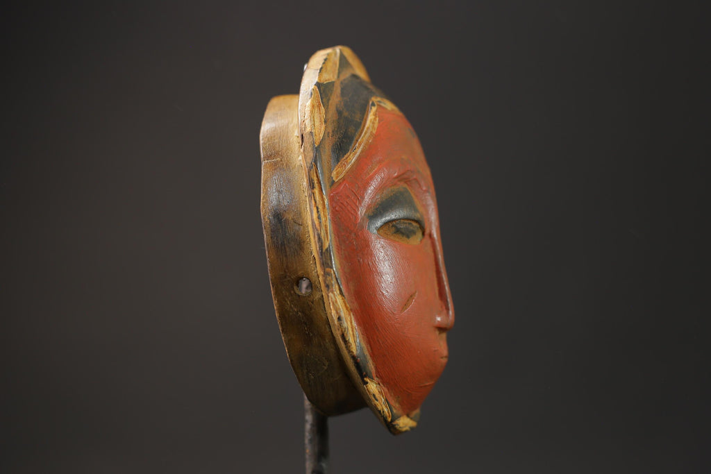 African wood mask antiques Represent Spectacular Hand Wooden Guro Masks for wall-8661