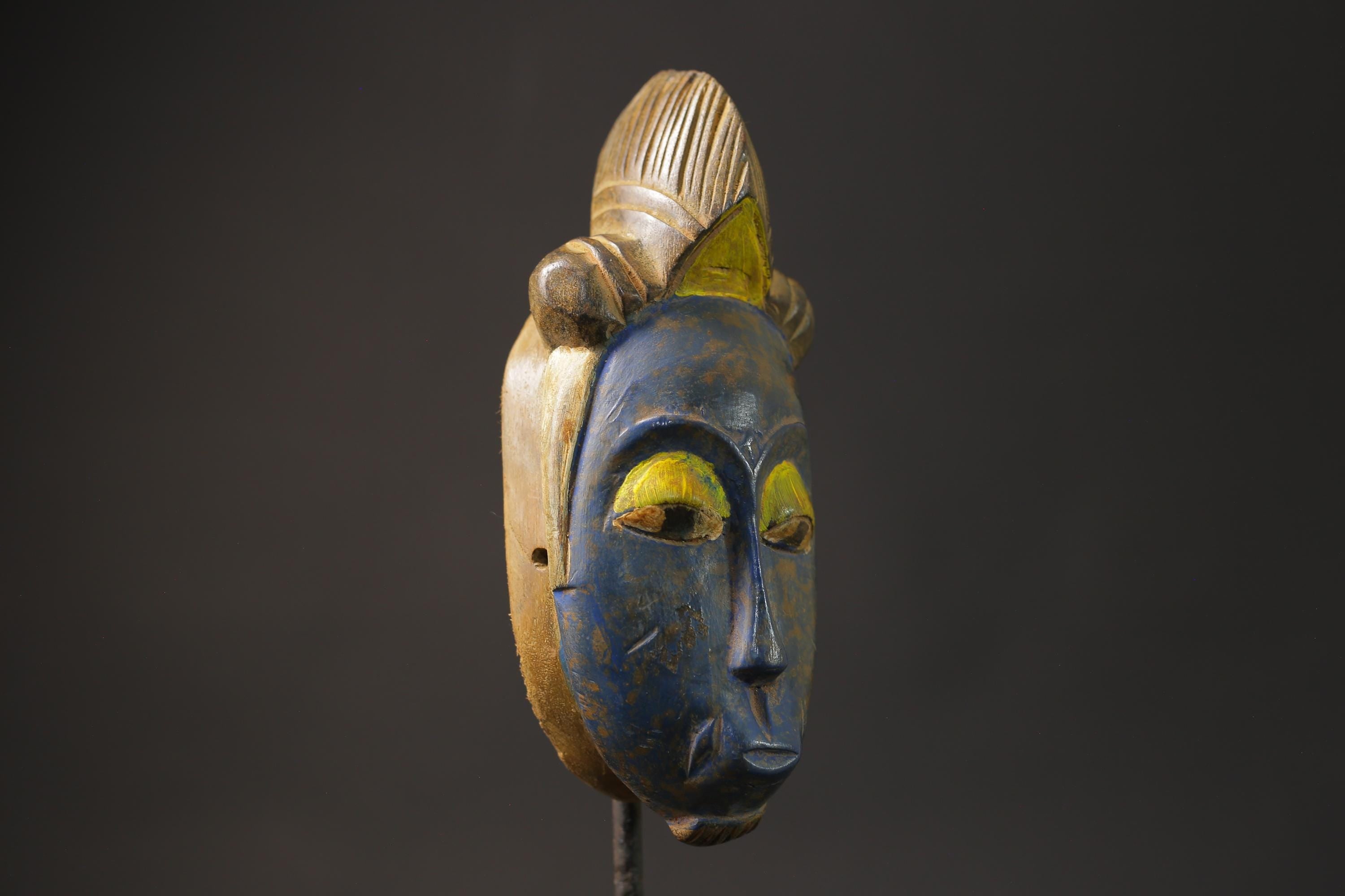 African mask antiques tribal art Face Home Décor Guro Mask African Masks for wall-8638