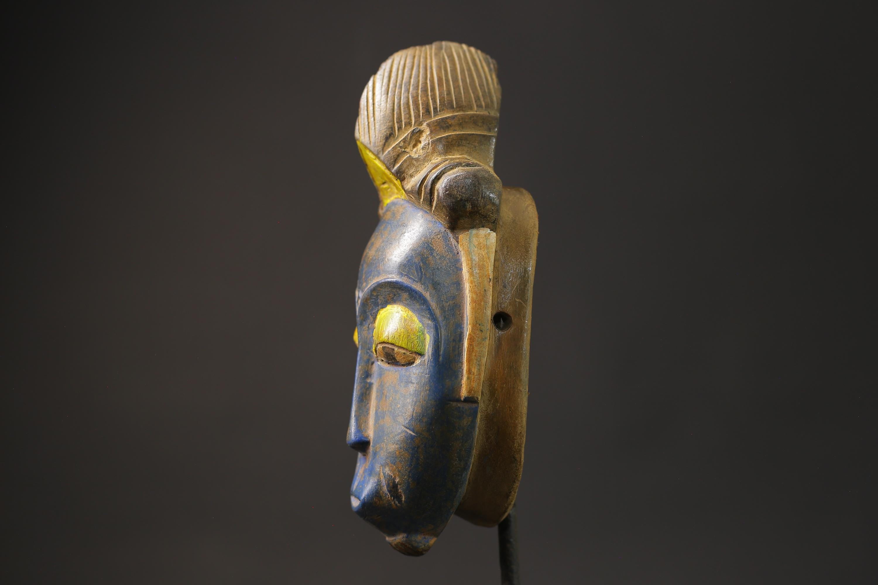 African mask antiques tribal art Face Home Décor Guro Mask African Masks for wall-8638