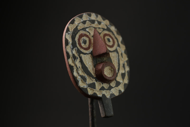 African Tribal Wood masks Home Décor Handmade Sun Bobo-bwa Wooden Masks-6913