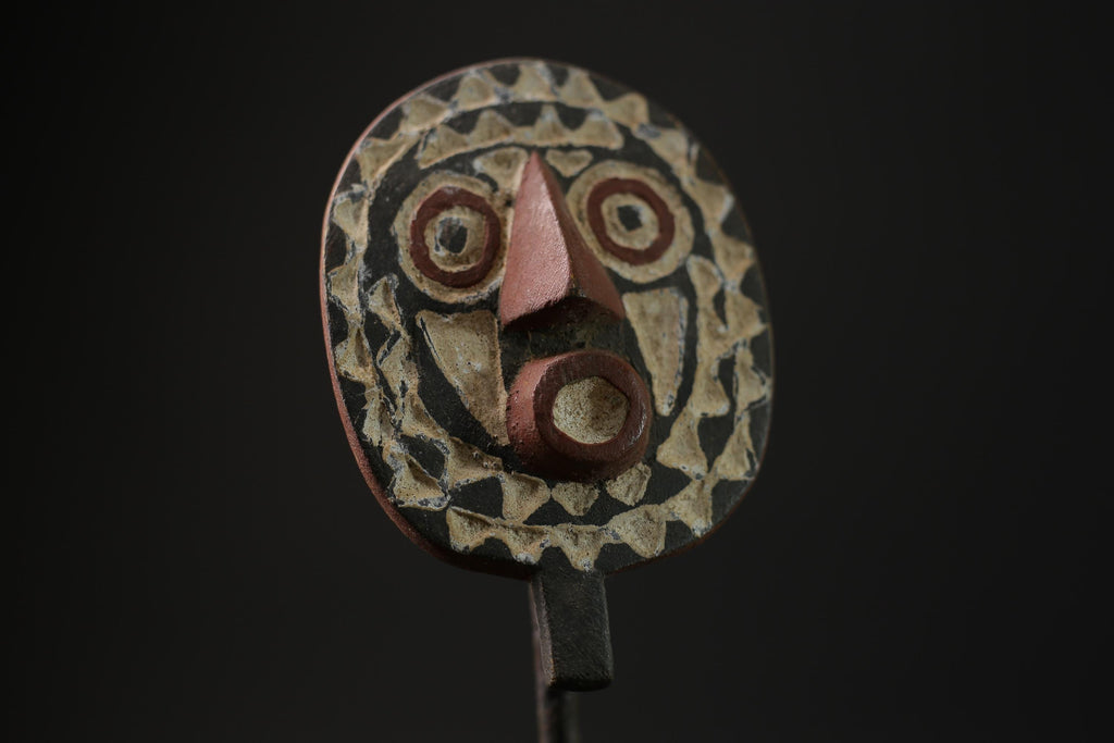 African Tribal Wood masks Home Décor Handmade Sun Bobo-bwa Wooden Masks-6913