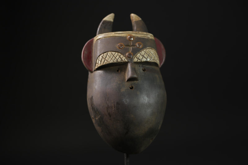 African Mask Decorative African tribal mask antique Toma Mask Baule wall Mask-G2272