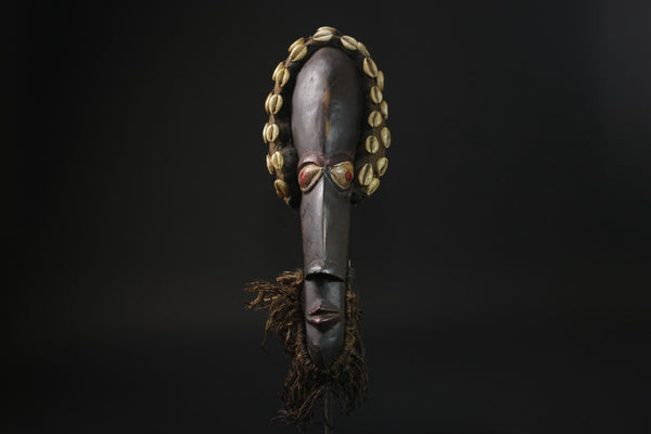 African Tribal Wood masks Mask Tribal DAN Face Home Décor Handmade-G2274