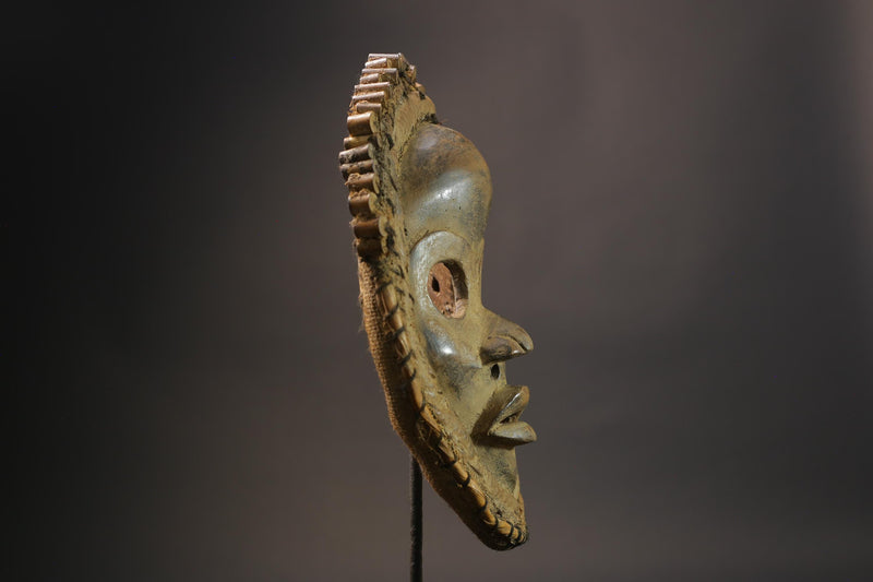 African wood mask Hand Carved Wall Hanging Dan Dean Gle mask for wall-G2541