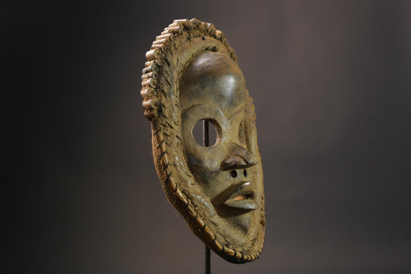 African wood mask Hand Carved Wall Hanging Dan Dean Gle mask for wall-G2541