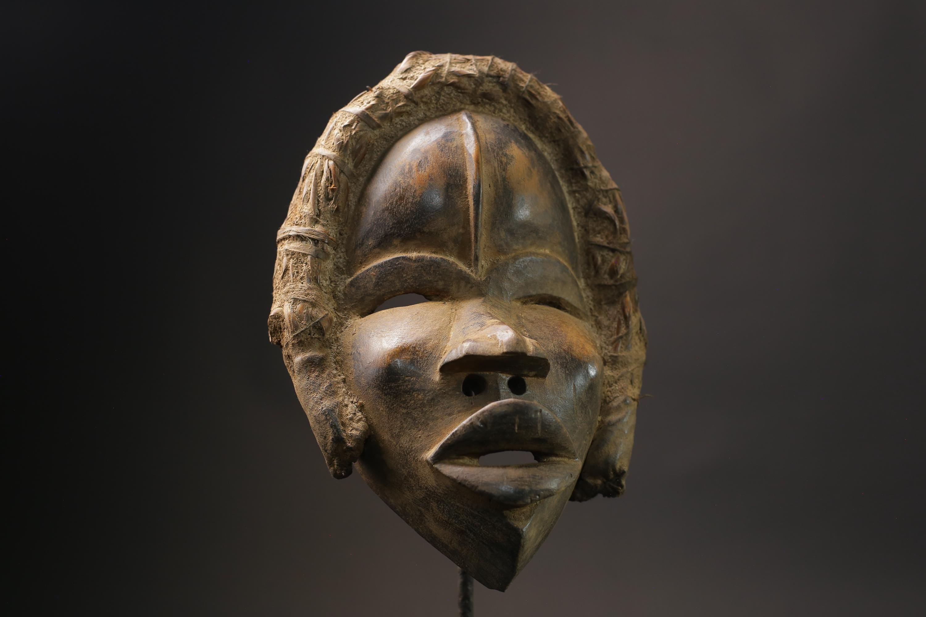 African wood mask antiques Masque Dan Déangle Wood Masks for wall-G2547