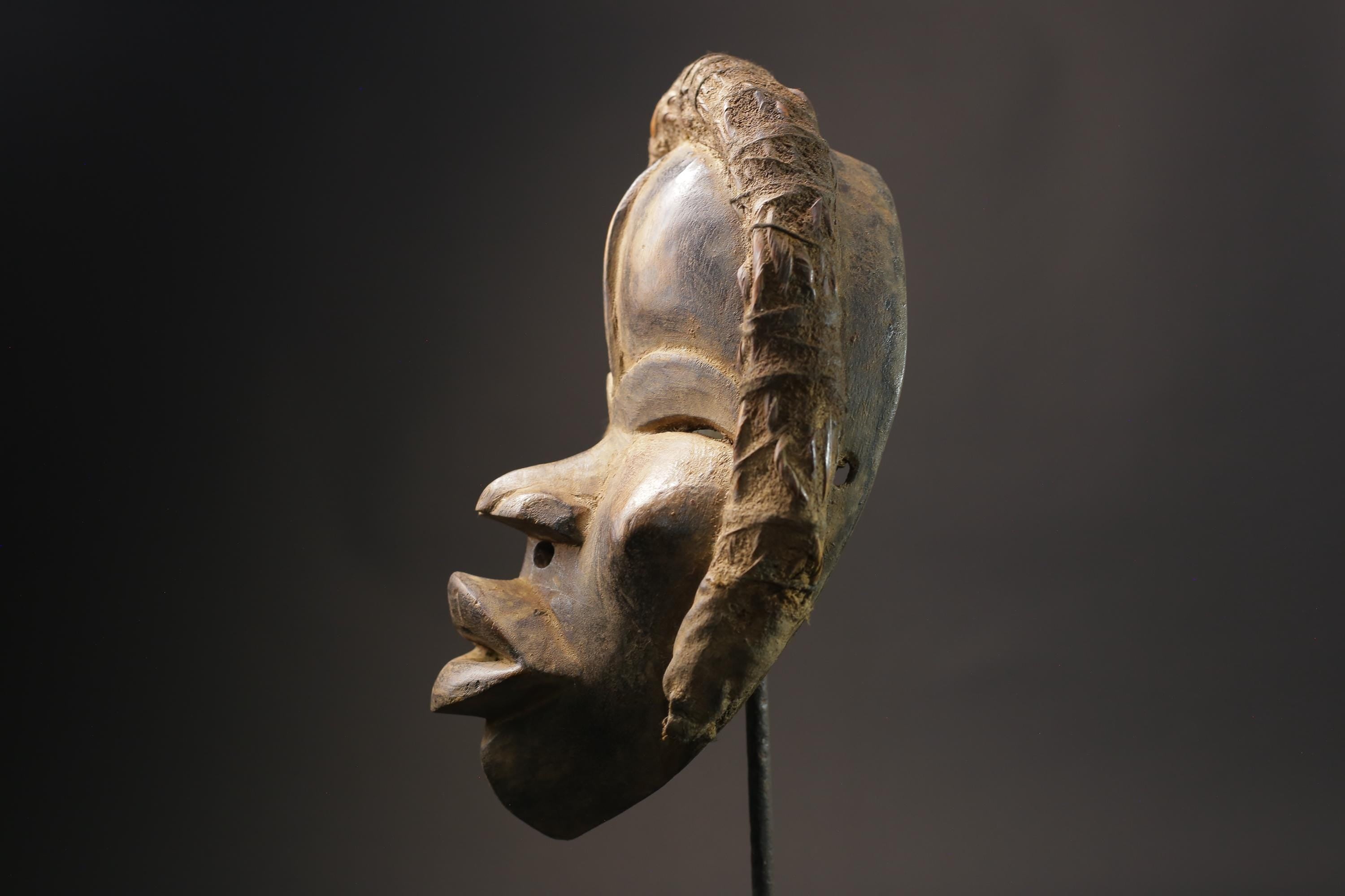 African wood mask antiques Masque Dan Déangle Wood Masks for wall-G2547