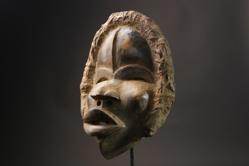 African wood mask antiques Masque Dan Déangle Wood Masks for wall-G2547