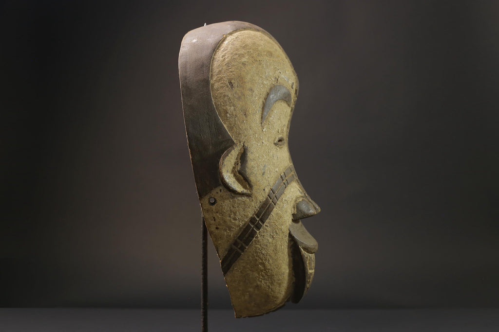 African wood mask antiques igbo Tribal Mask both sides the Niger Masks for wall-2779