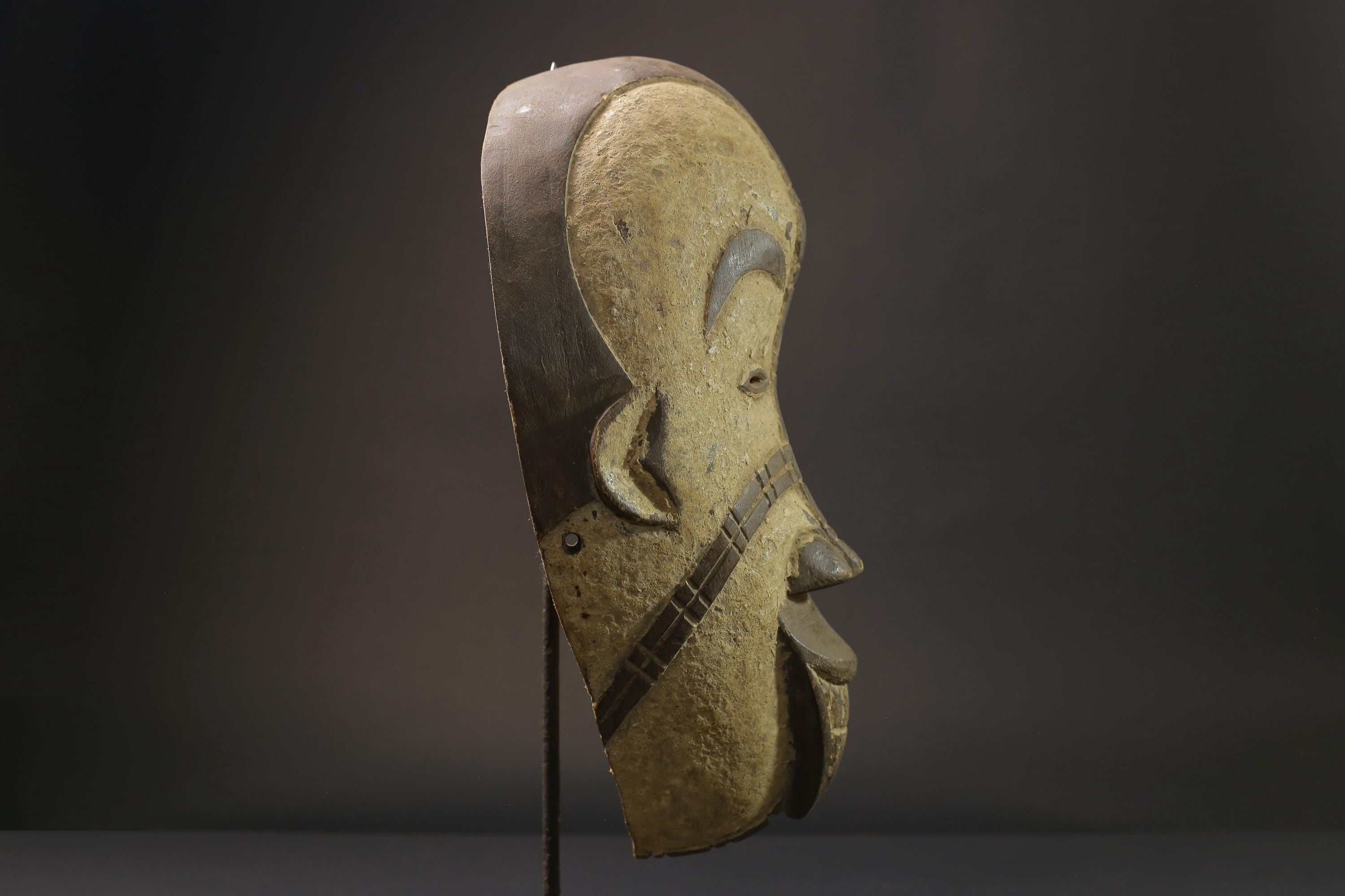 African wood mask antiques igbo Tribal Mask both sides the Niger Masks for wall-2779