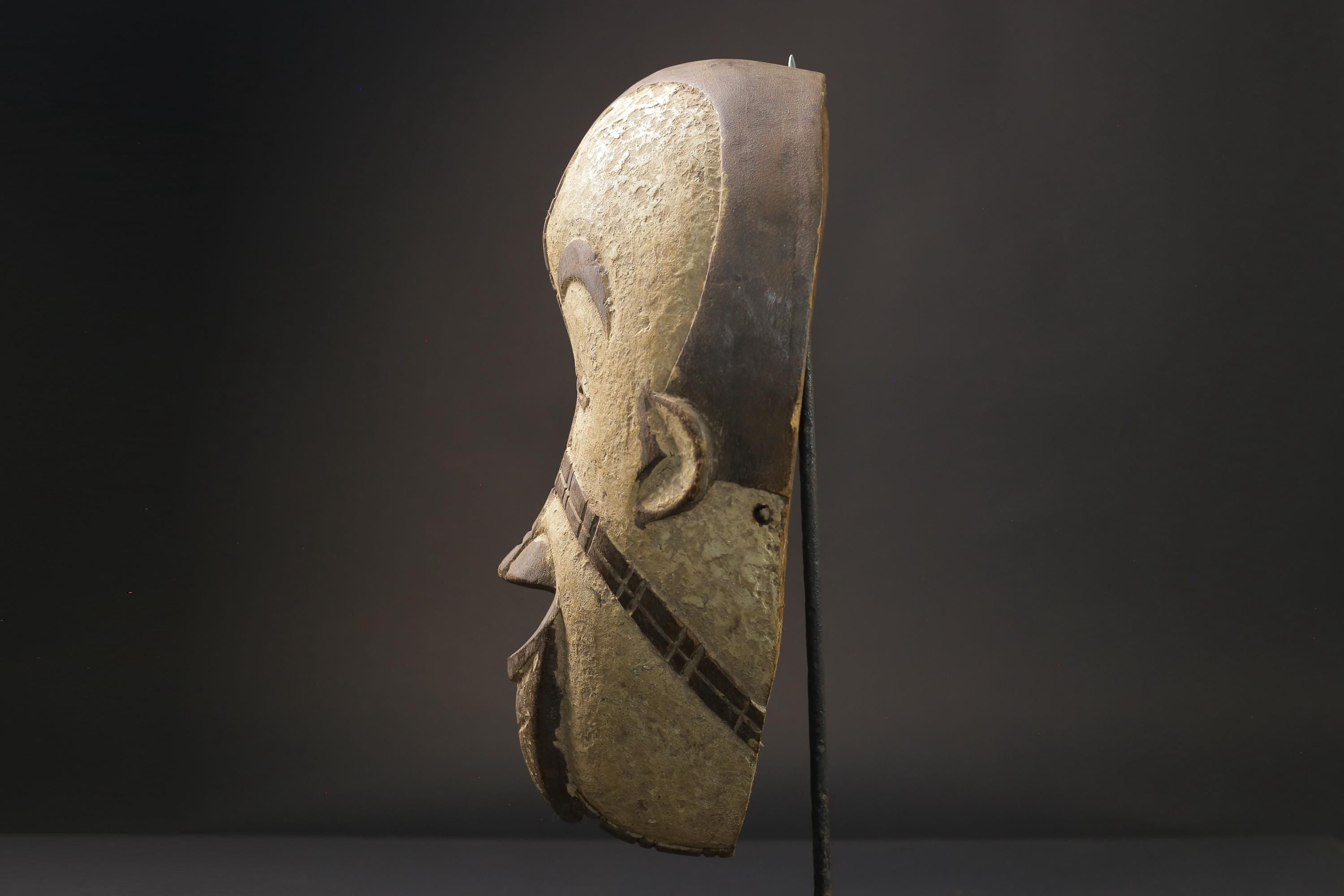 African wood mask antiques igbo Tribal Mask both sides the Niger Masks for wall-2779