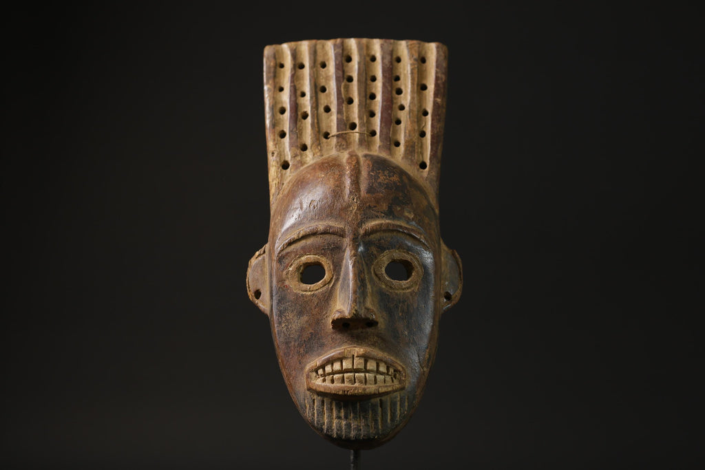 African Tribal Wood masks Home Décor Tribal Mask Guro Tribe Home Décor-9749