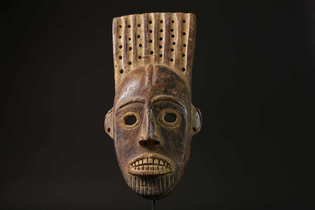 African Tribal Wood masks Home Décor Tribal Mask Guro Tribe Home Décor-9749