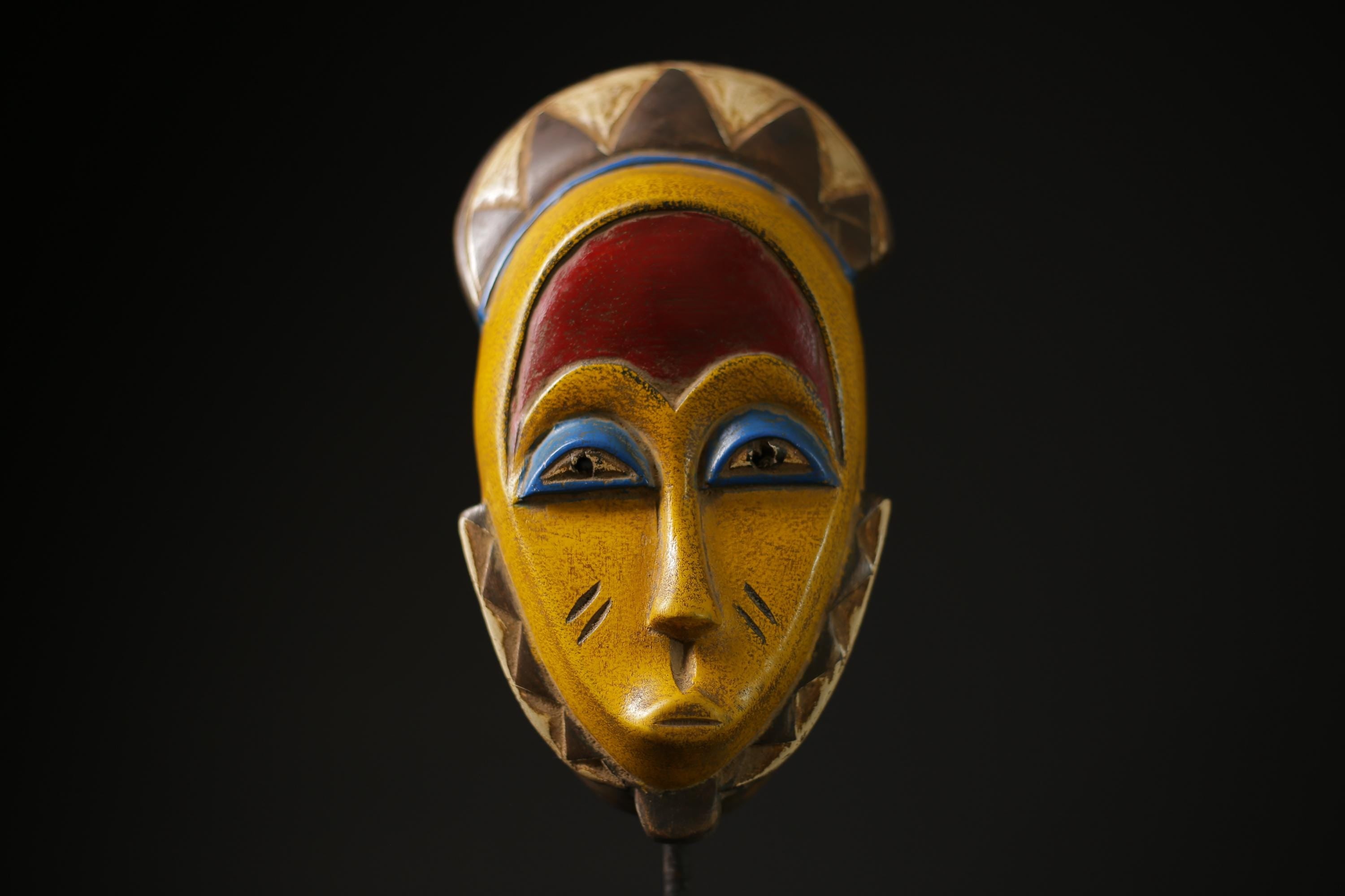 African Tribal Wood masks Home Décor Tribal Mask Guro Tribe Home Décor-G2279