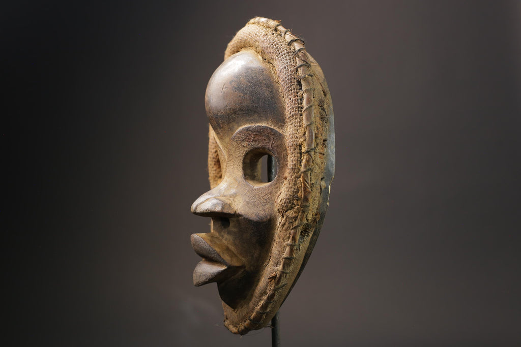 African Mask Face Tribal Wood Mask Collectibles Home Decor Masque Dan Masks for wall-G2555
