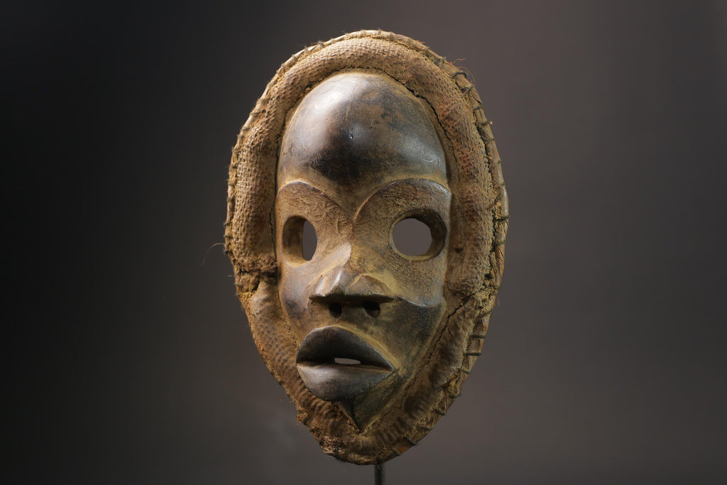 African Mask Face Tribal Wood Mask Collectibles Home Decor Masque Dan Masks for wall-G2555