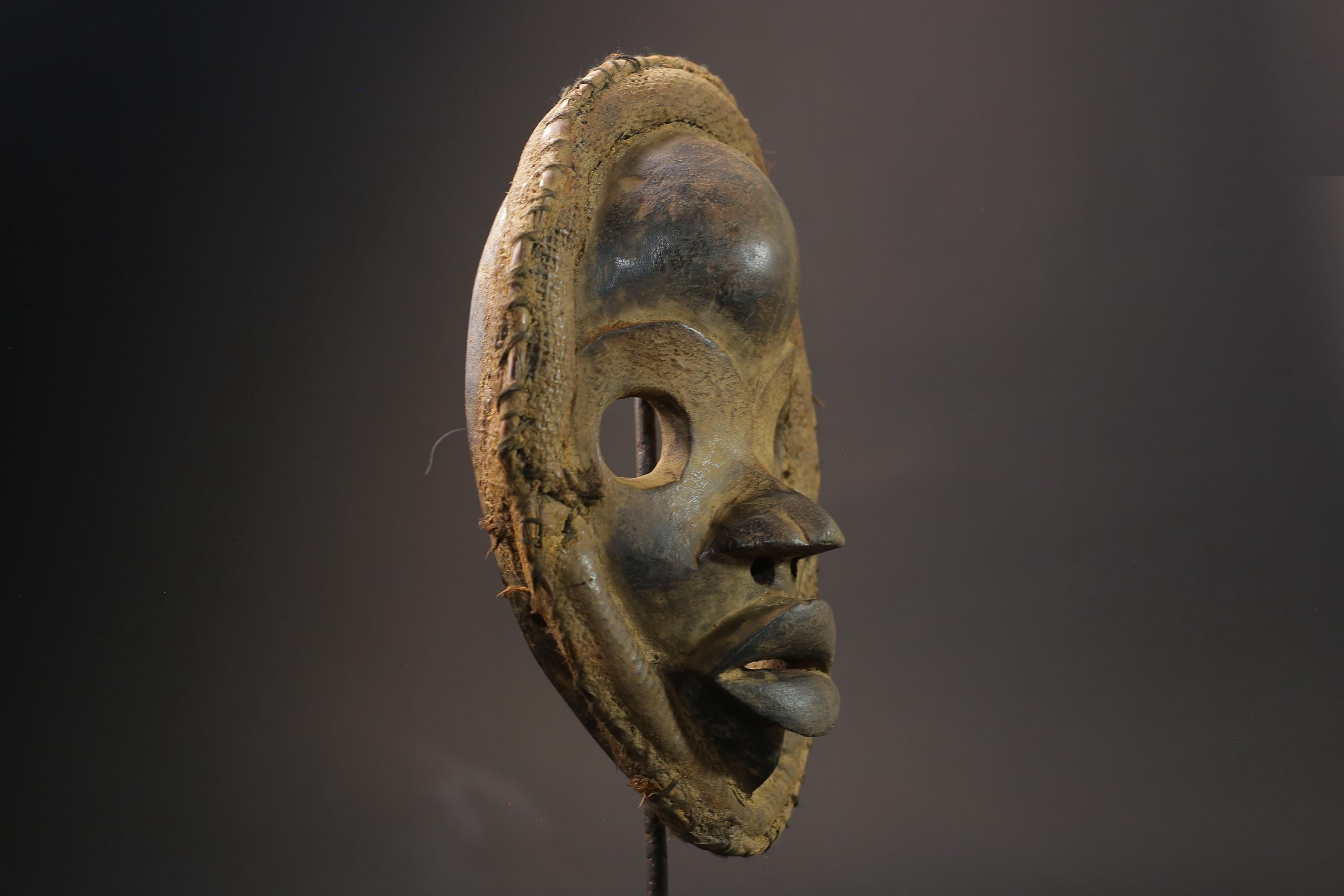 African Mask Face Tribal Wood Mask Collectibles Home Decor Masque Dan Masks for wall-G2555