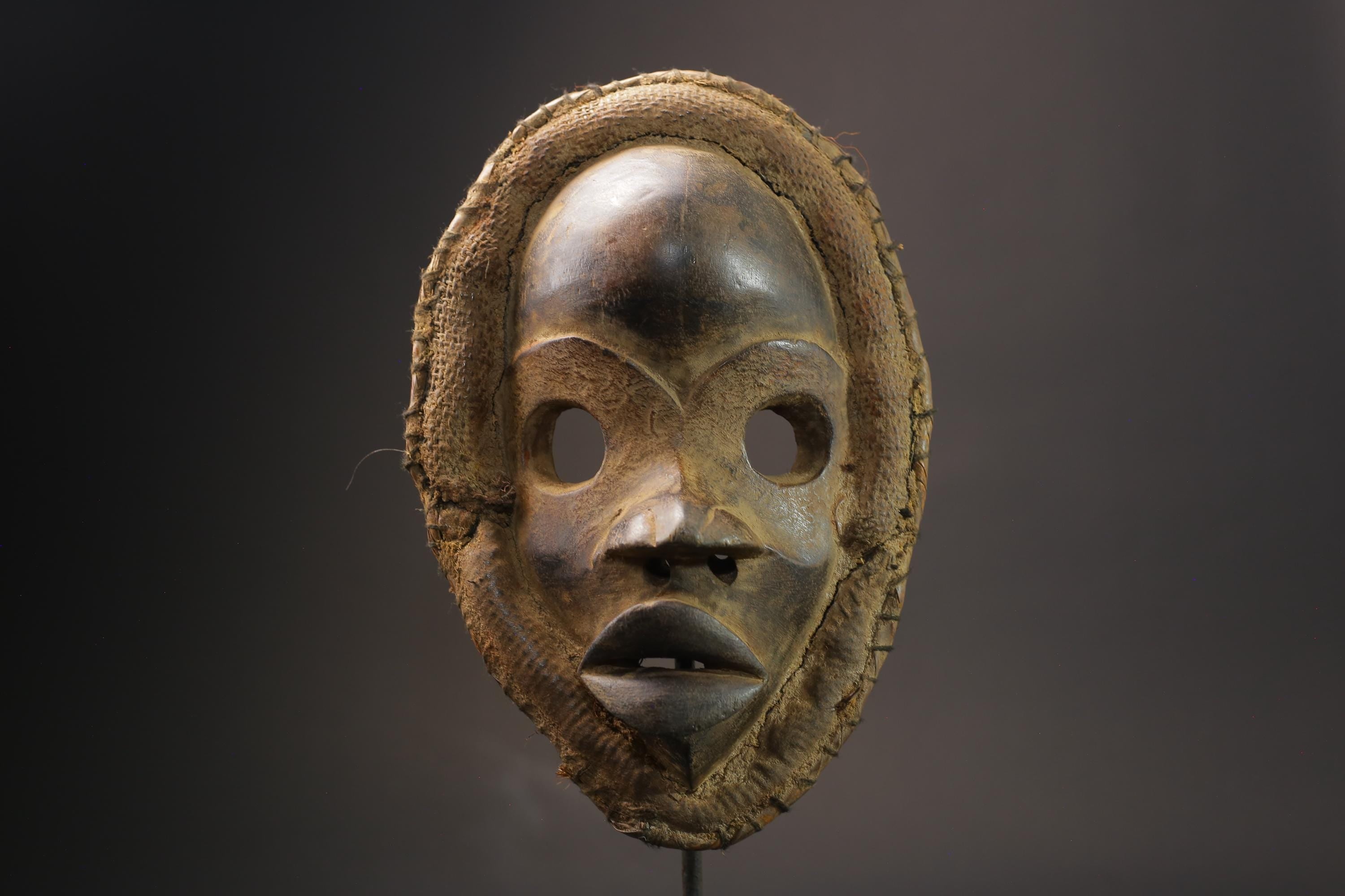 African Mask Face Tribal Wood Mask Collectibles Home Decor Masque Dan Masks for wall-G2555