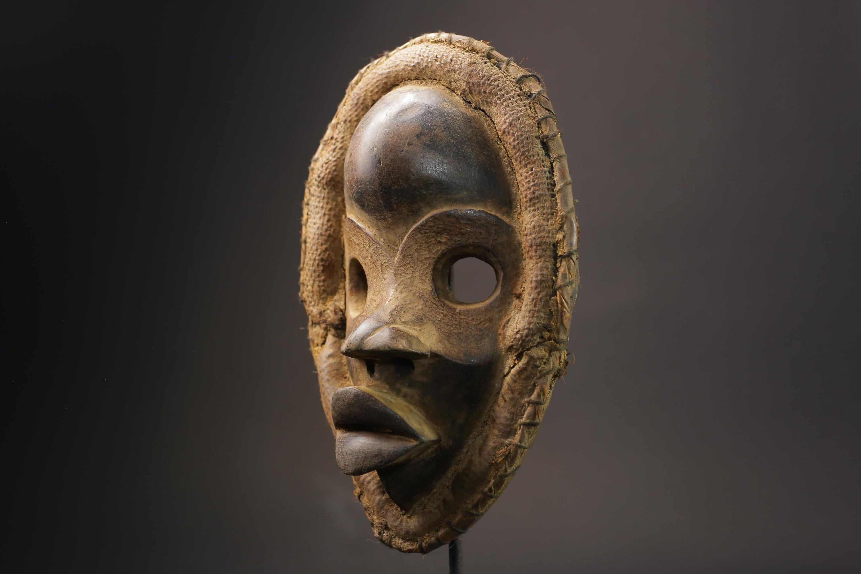 African Mask Face Tribal Wood Mask Collectibles Home Decor Masque Dan Masks for wall-G2555