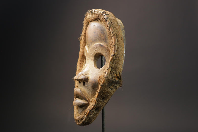 African Tribal Face Face Mask Handmade Sese Wood dan mask African Mask Masks for wall-G2560