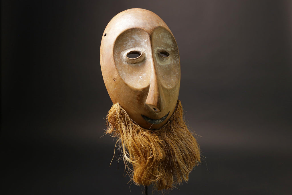 African Tribal Mask For African Wood Décor Decoration Lega Masks for wall-8721