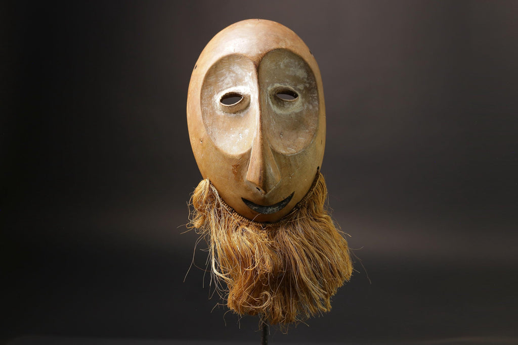 African Tribal Mask For African Wood Décor Decoration Lega Masks for wall-8721