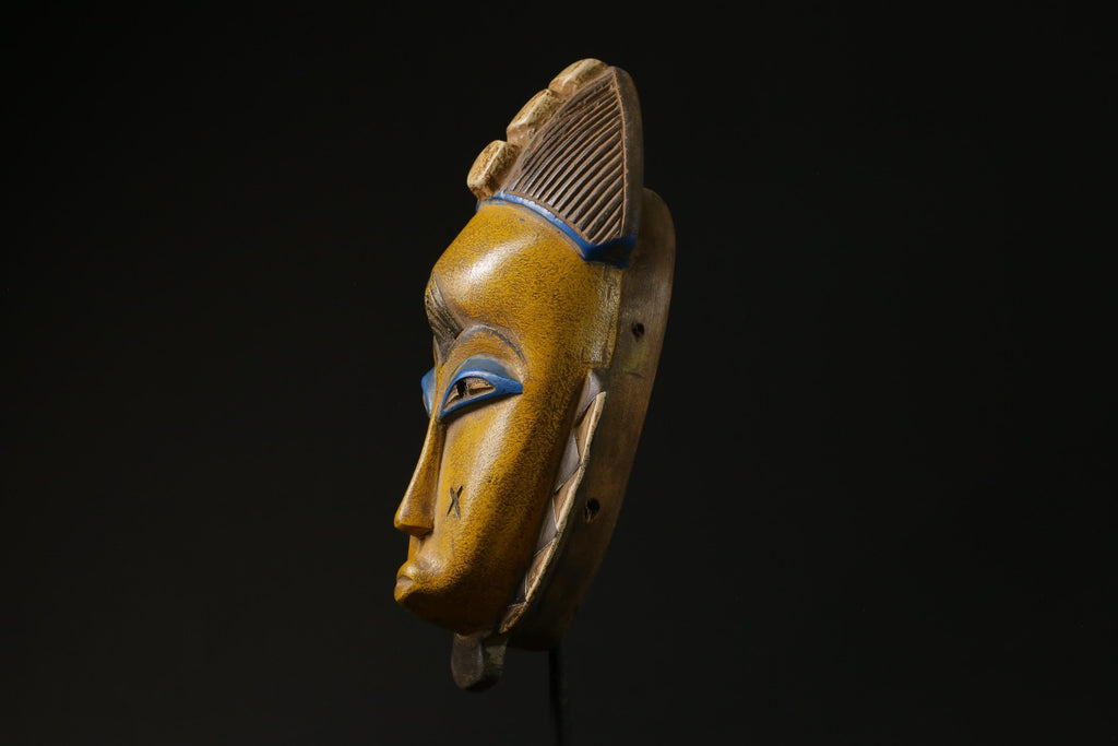 African Tribal Wood masks Home Décor Tribal Mask Guro Tribe Home Décor-G2297