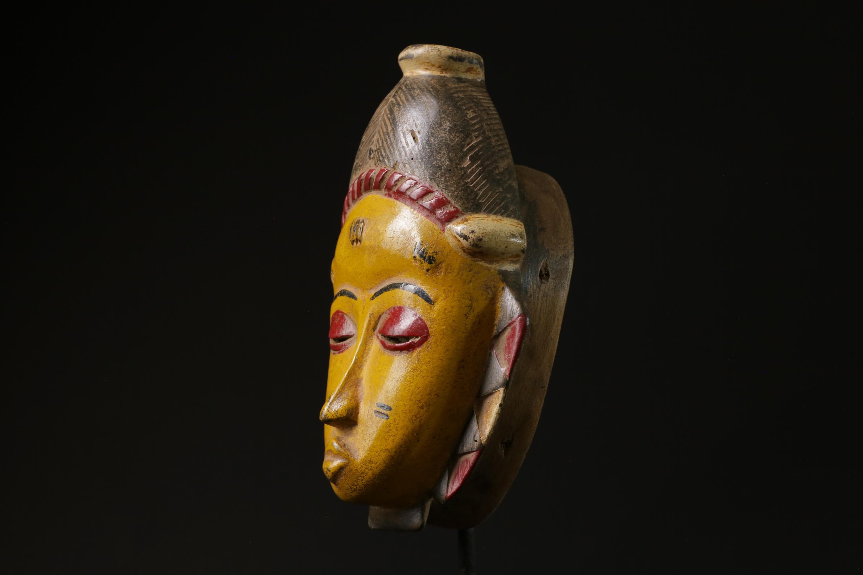 African Tribal Guro Mask Dance Mask This Mask Vintage Art Tribal Home Décor-G2299