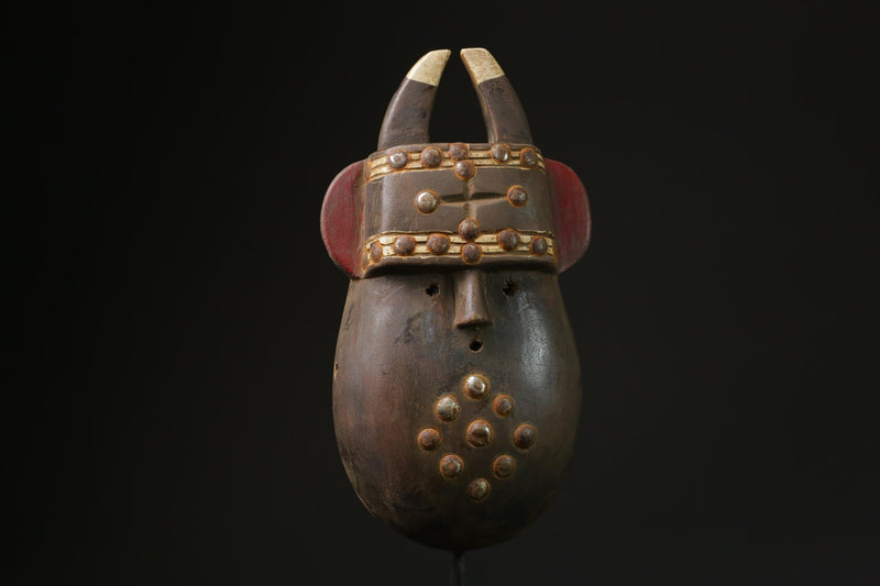 African Mask Decorative African tribal mask antique Toma Mask Baule wall Mask-G2301