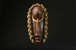 African Tribal Face Mask Home Décor Wall Hanging Mask Dan wall mask-G2302