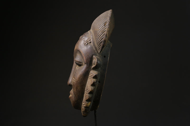 African Tribal Wood masks Home Décor Antique tribal Guro Tribe African masks for wall-3789