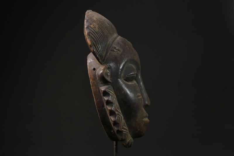 African Tribal Wood masks Home Décor Antique tribal Guro Tribe African masks for wall-3789