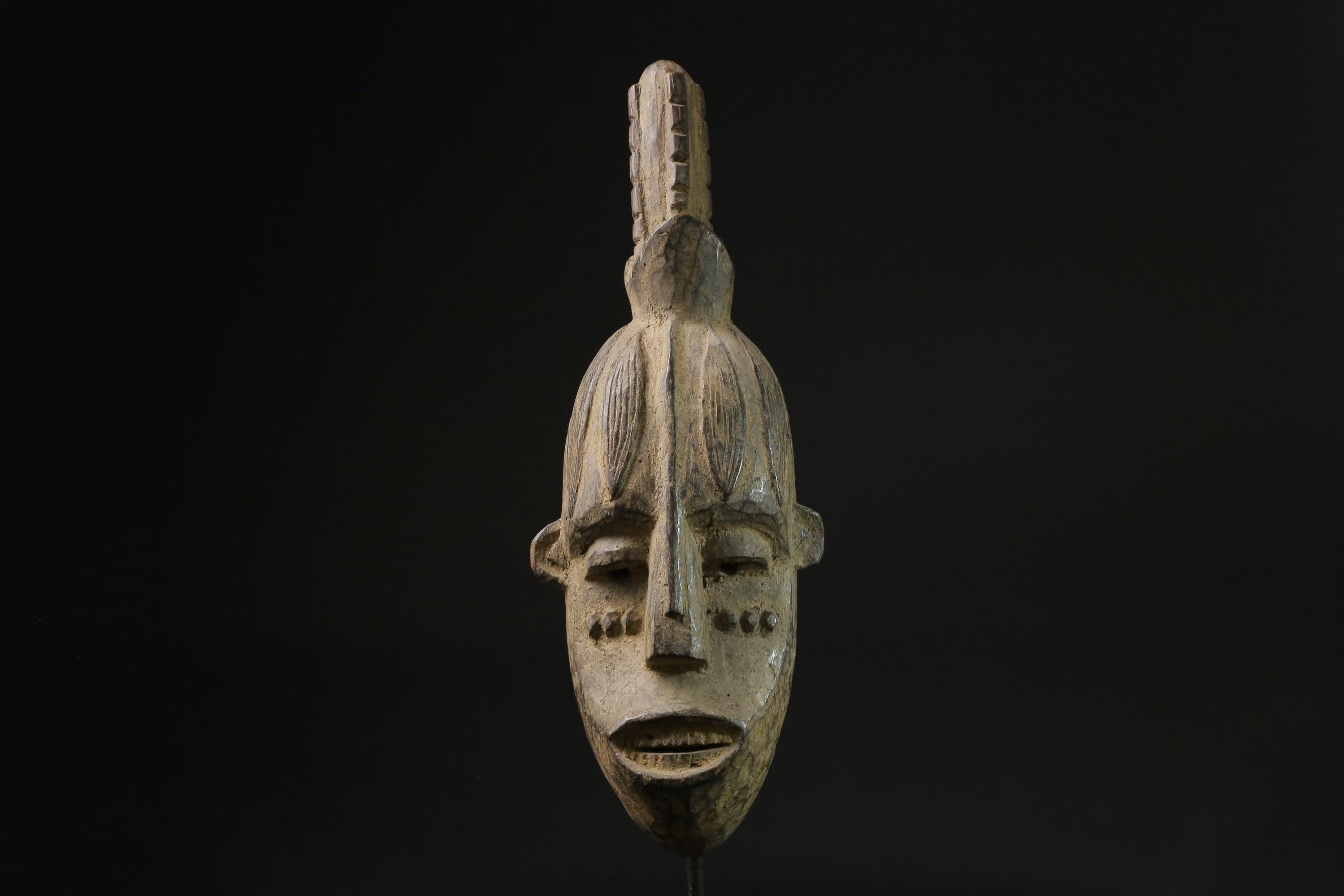 African mask antiques tribal art Face vintage Wood Carved Vintage guro masks for wall-2637