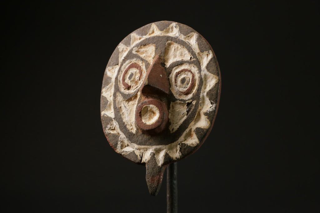African Mask Tribal Face Mask Wall Hanging African Bobo Sun MasK Wall Hanging-6931