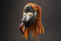 African Tribal Wood masks Dan Liberia Mask Primitive Handmade Collectibles Masks for wall-G2587