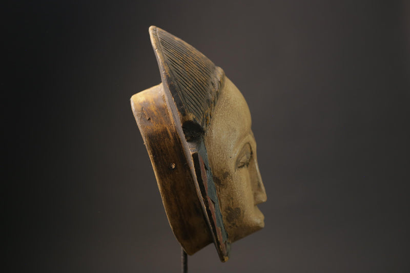 African wood mask antiques Mask Baule Antique Wall Hanging Home Decor Mask-7796