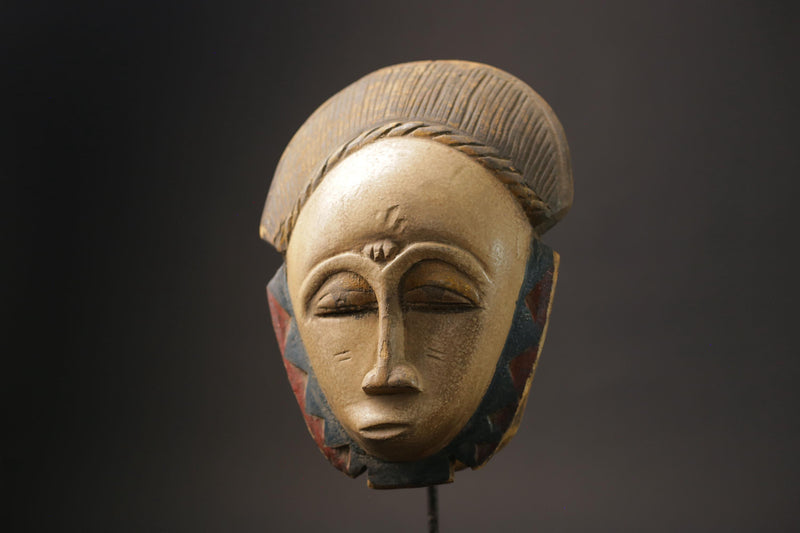 African wood mask antiques Mask Baule Antique Wall Hanging Home Decor Mask-7796