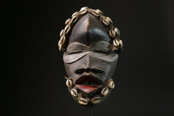 African mask Traditional vintage art tribal one piece Home Décor art Dan -9766