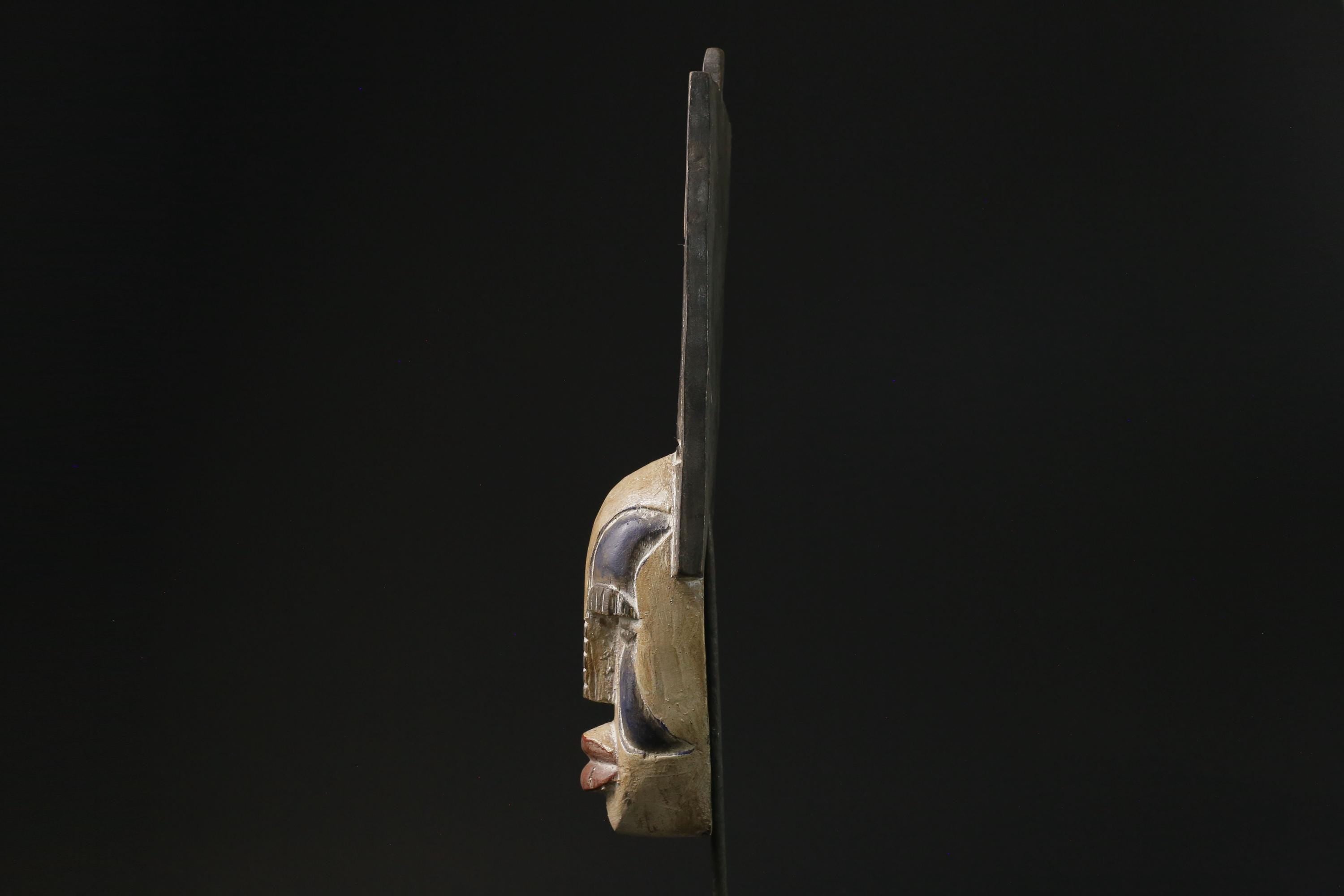 African Tribal Wood masks Bobo Peoples, Bwa plank owl mask African masks -3839