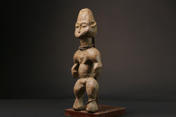 African wooden figures primitive decor Nkisi N’Kondi hand carved statue -G1001