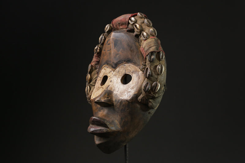 African Tribal Wood masks Home Décor Dan Déanglé Mask Tribal Face masks for wall-G2348