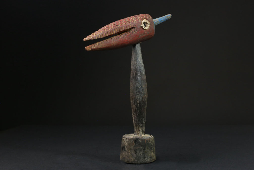 African figure African Hand mask Face Hand statue Ciwara Bambara Female-G2355
